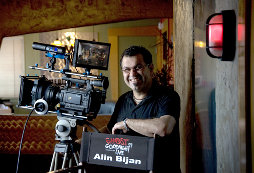 Alin Bijan with the Sony PMW-F3