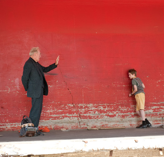 Max Von Sydow and Thomas Horn in Extremely Loud and Incredibly Close