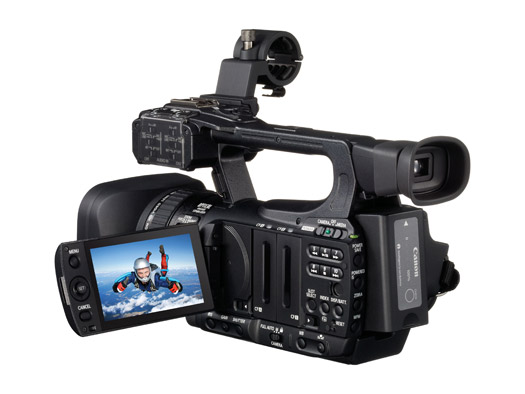 Caon XF100 camcorder