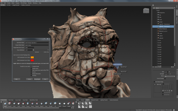 Guided Retopology