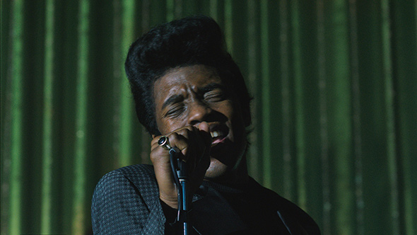 Chadwick Boseman in <i>Get On Up</i>