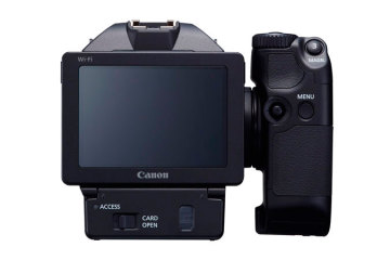 Canon XC10 back view
