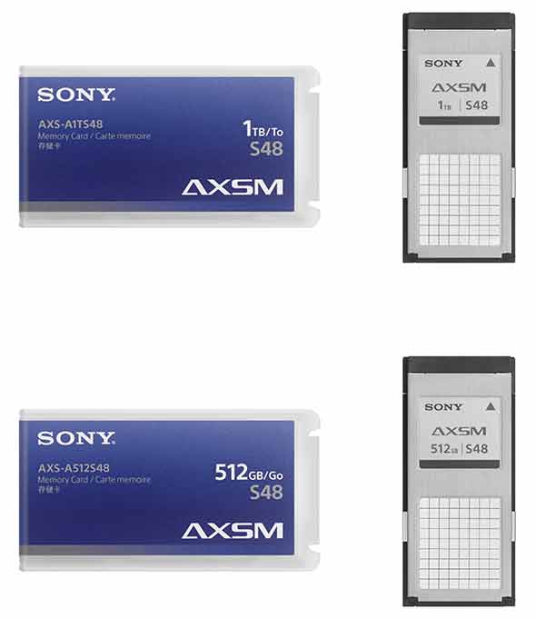 Sony AXSM S48 media