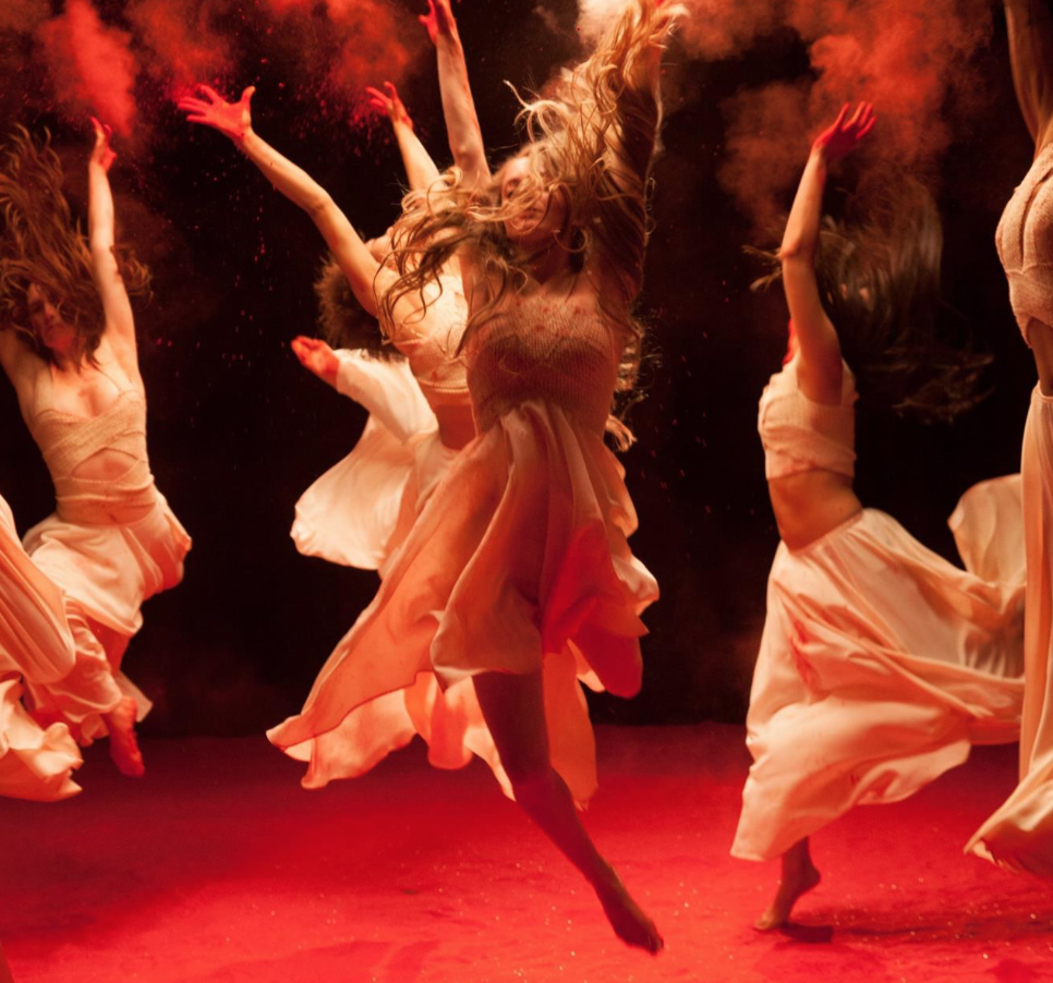 Unseen Dances was a collaboration with Molly Gochman’s Red Sand Project.