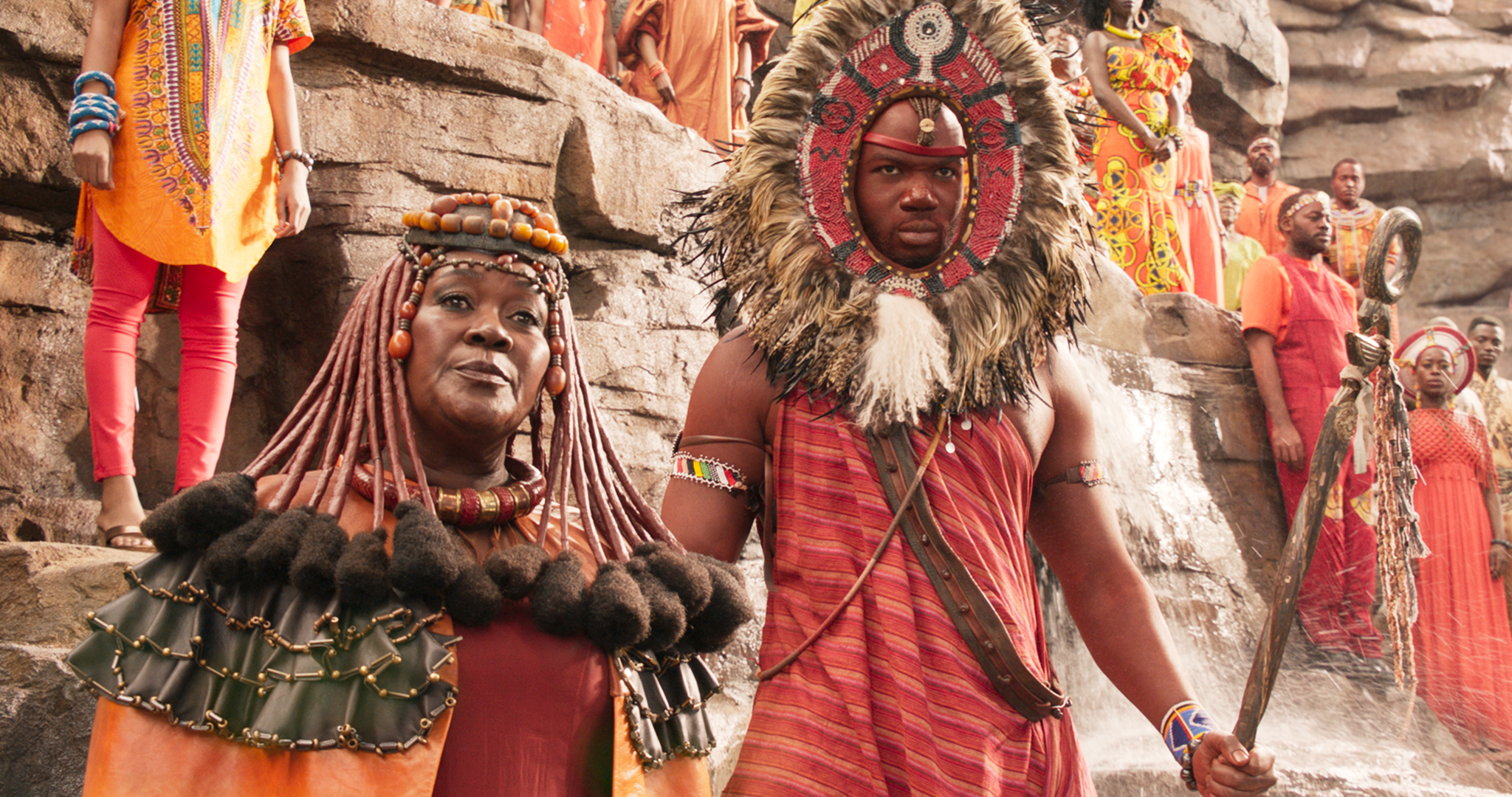 Mining Tribe Elder (Connie Chiume) in <i>Black Panther</i>