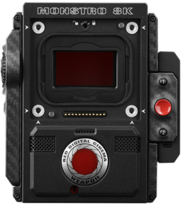 Red Monstro 8K sensor front view