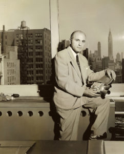 Jacques Bolsey in New York City in the late 1950s