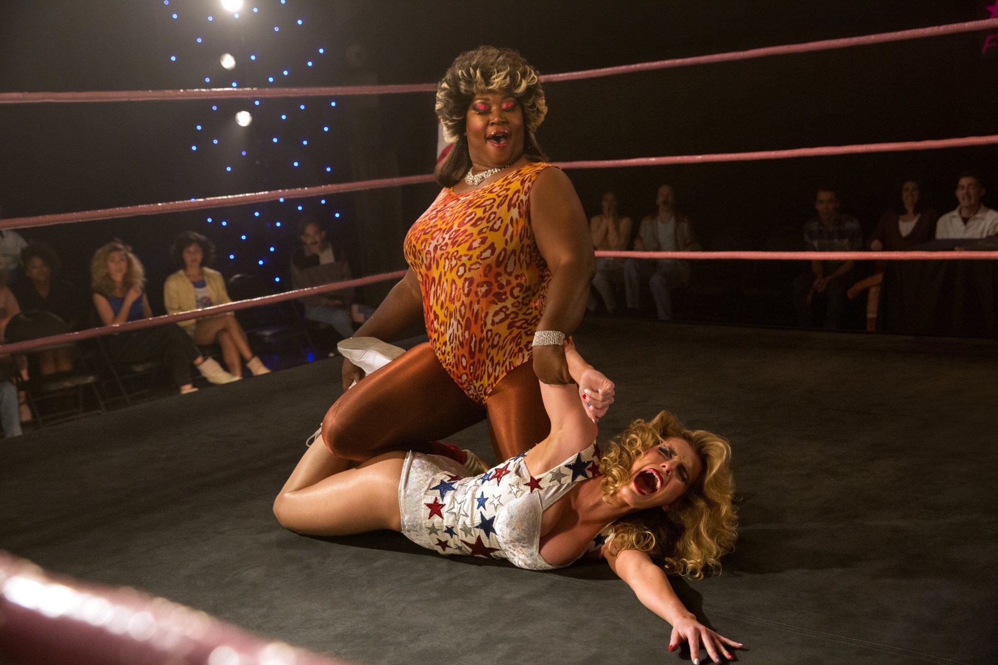 A shot from season two of <i>GLOW</i>