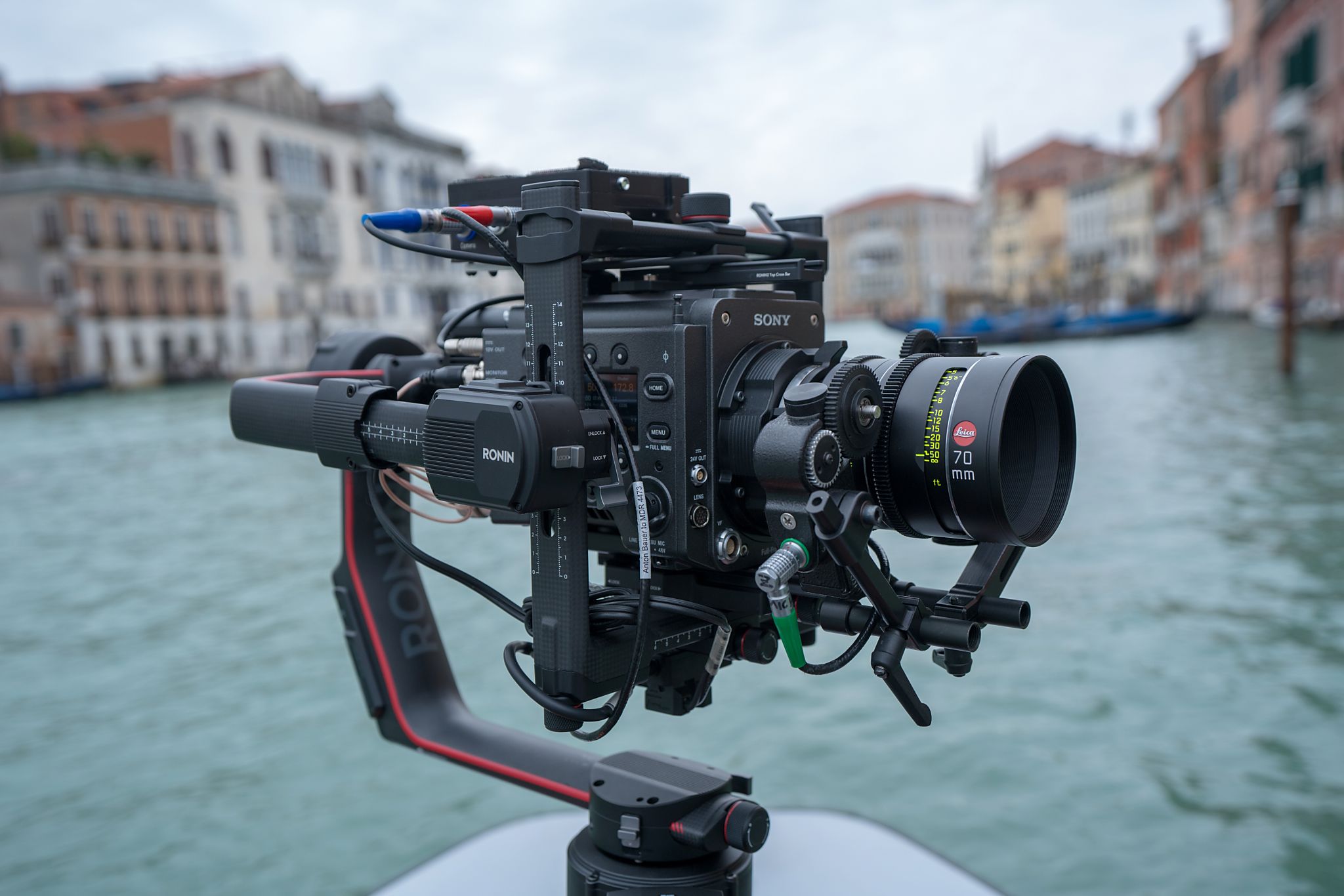 Leica Thalia 70mm prime lens on the Venice