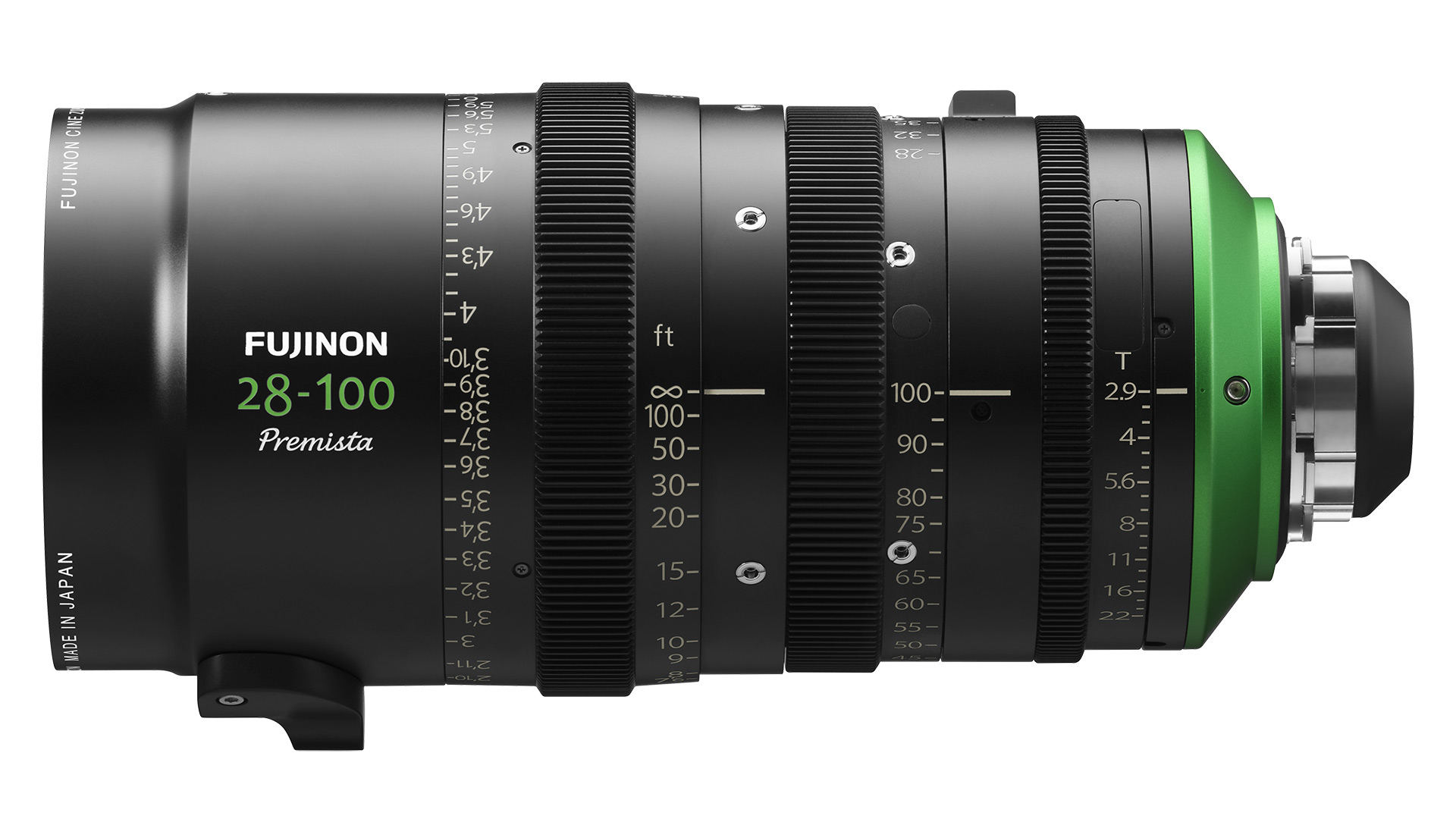 Fujinon Premista28-100mmT2.9 lens side view