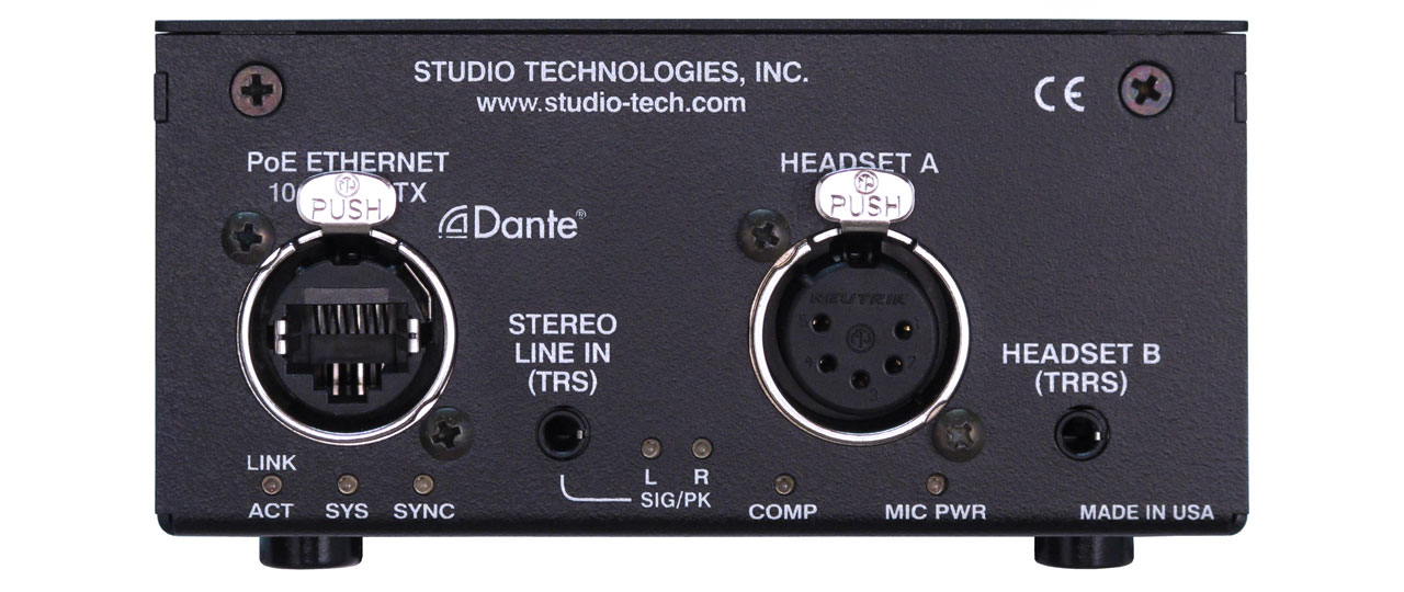 Studio Technologies Model 207 Audio Interface
