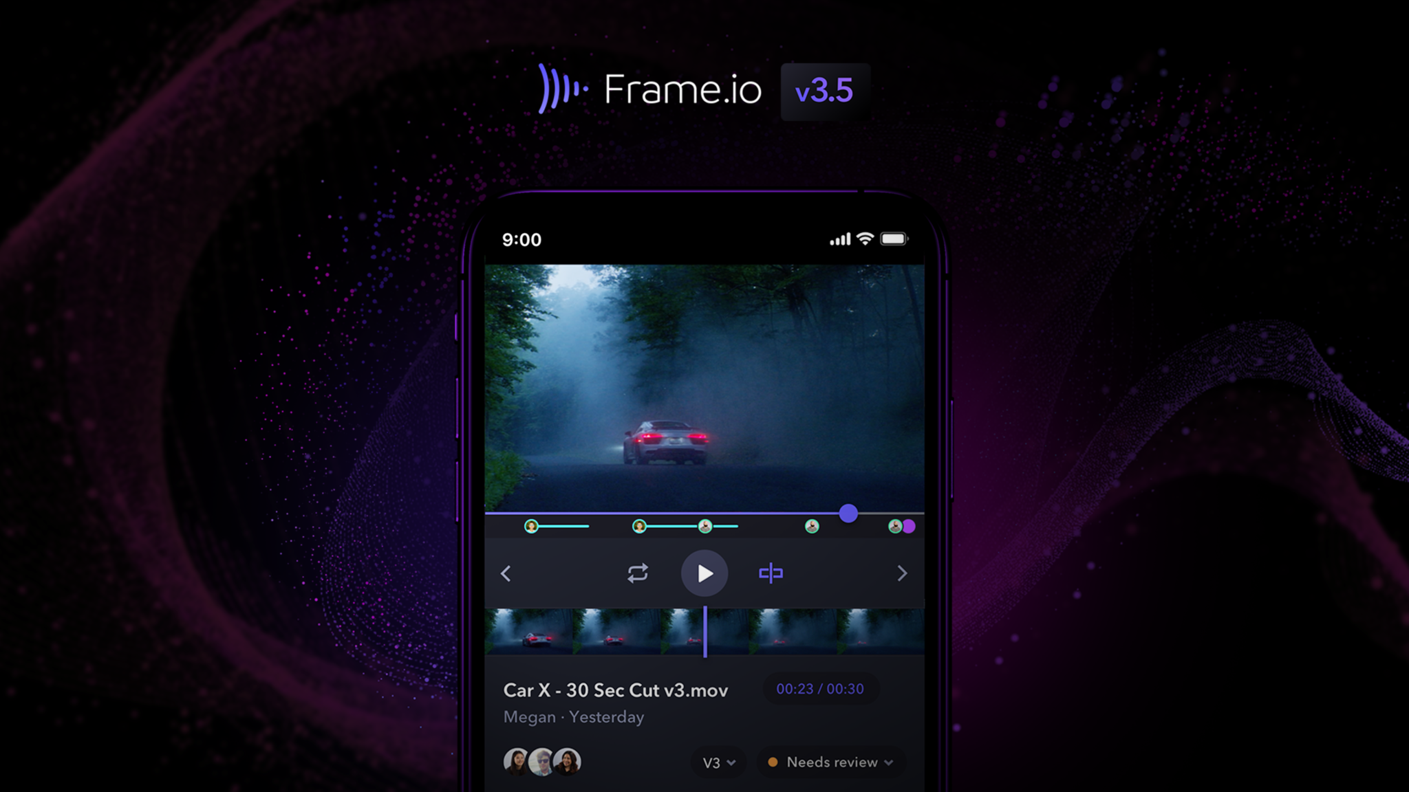 Frame.io for iOS v2.0 screenshot