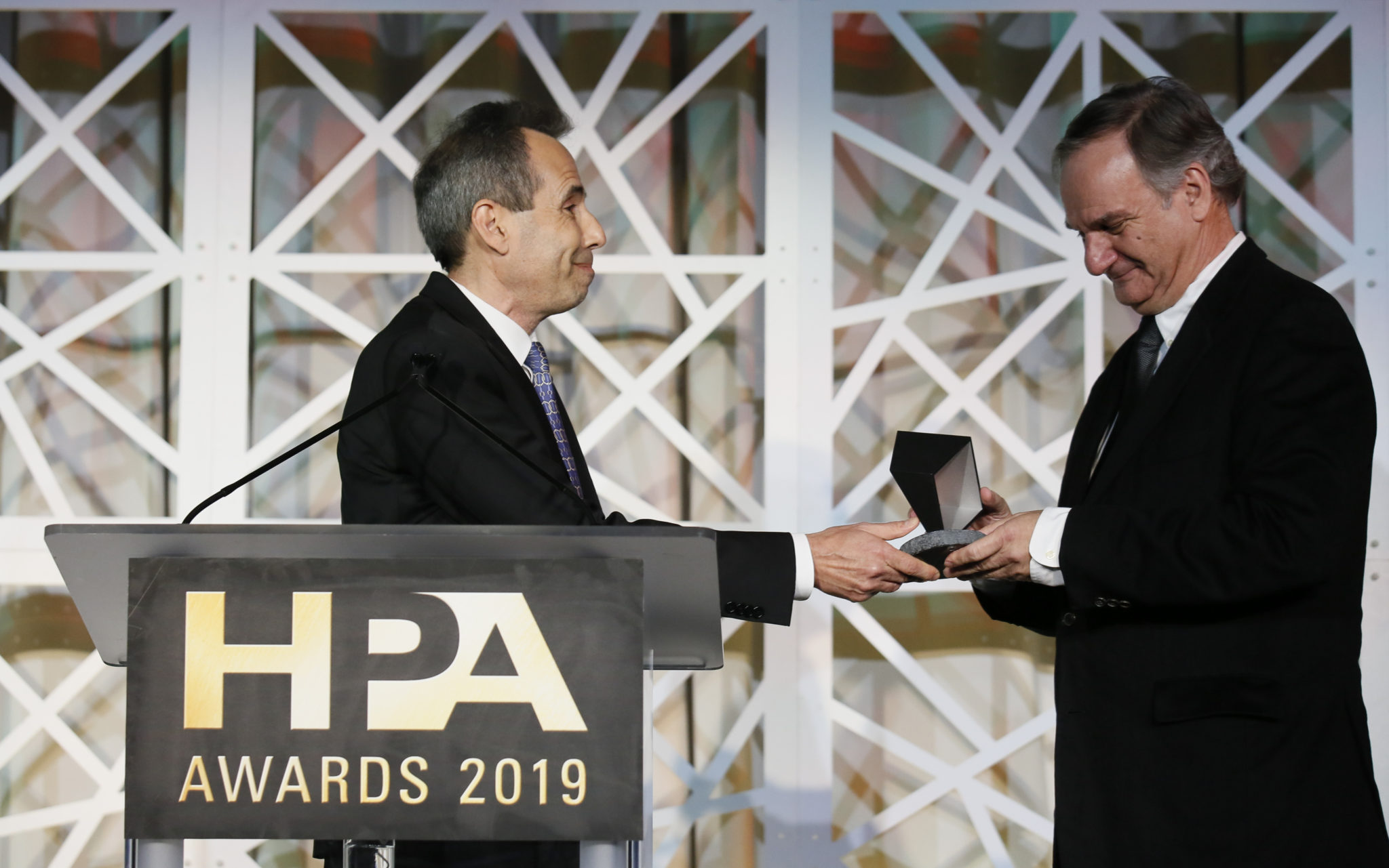 Robert Legato, ASC, receives the HPA's Lifetime Achievement Award.