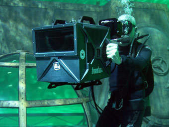 BORG underwater housing for Element Technica Atom 3D Rig 