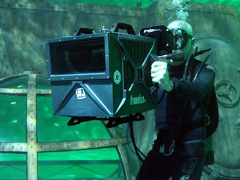 BORG underwater housing for Element Technica Atom 3D Rig