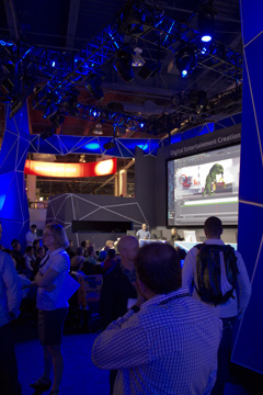 Autodesk's NAB 2011 booth