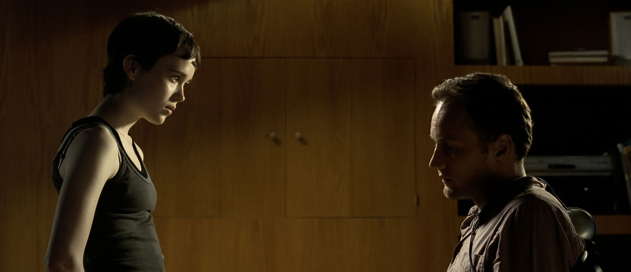 Ellen Page and Patrick Wilson in Hard Candy