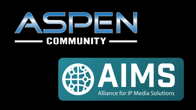 ASPEN and AIMS logos