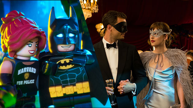 Lego Batman Movie, Fifty Shades Darker Lead 2017 Dolby Cinema Slate - Studio Daily