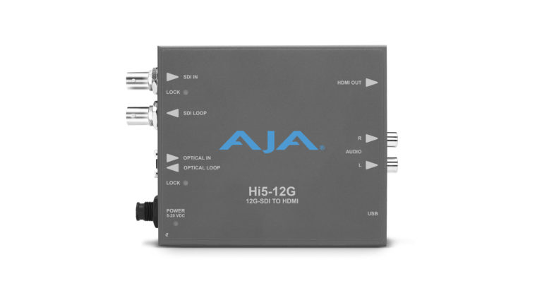 AJA Hi5-12G mini-converter