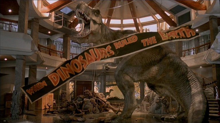 Still from Jurassic Park