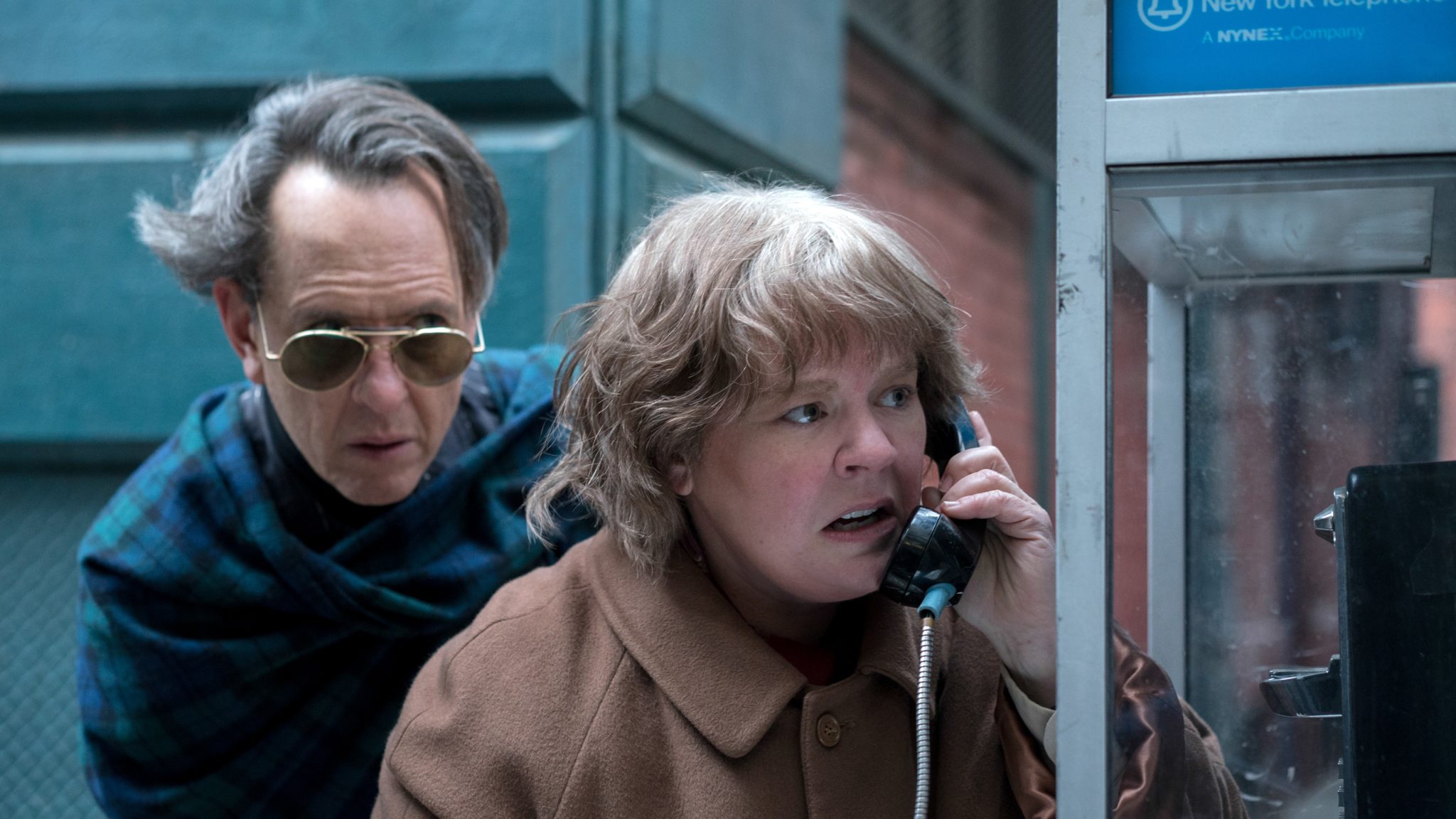 Richard E. Grant and Melissa McCarthy