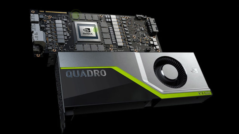 Nvidia GPU product shot