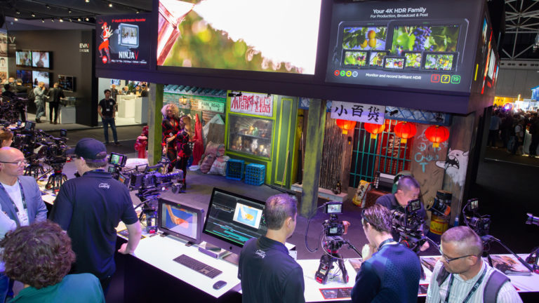 Panasonic IBC2019 booth