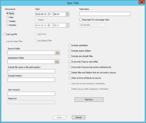 FS Mirror software interface