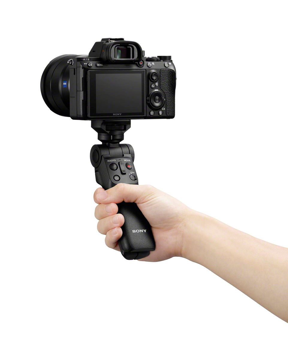 Sony's Vlogger-Friendly Camera Grip Has Bluetooth Control Built In 